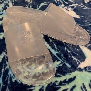 Coach Jelly Slides